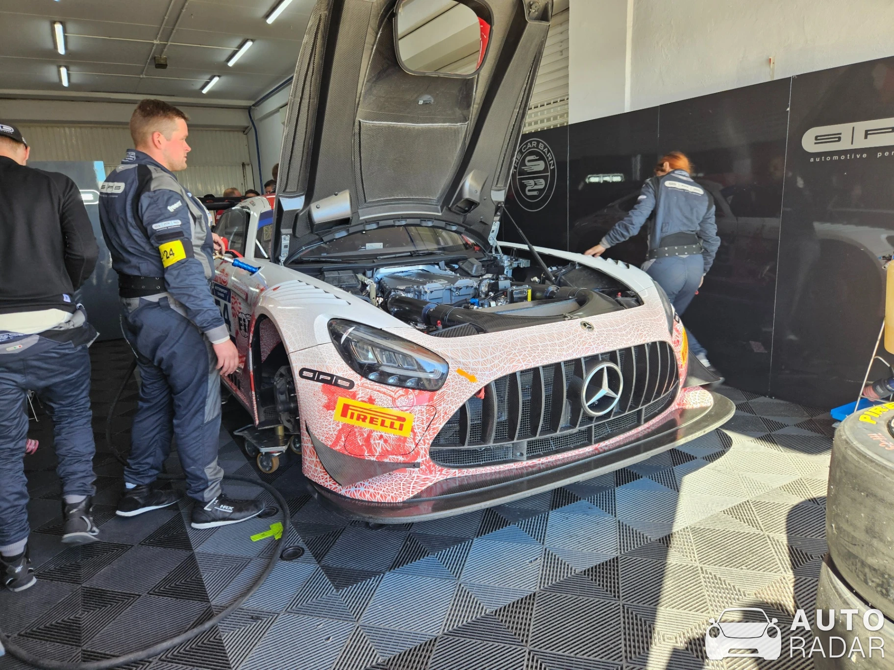 Mercedes-AMG GT3 Evo spotted in Cheste, Spain