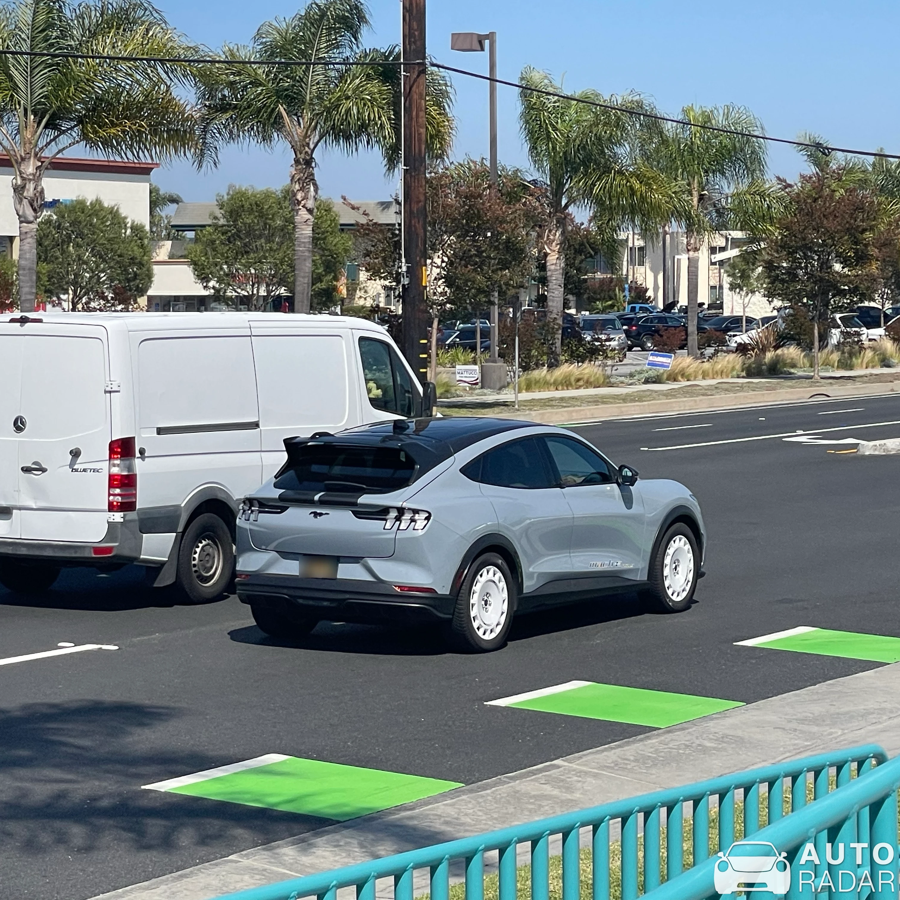 Ford Mustang Mach-E Rally spotted in Torrance