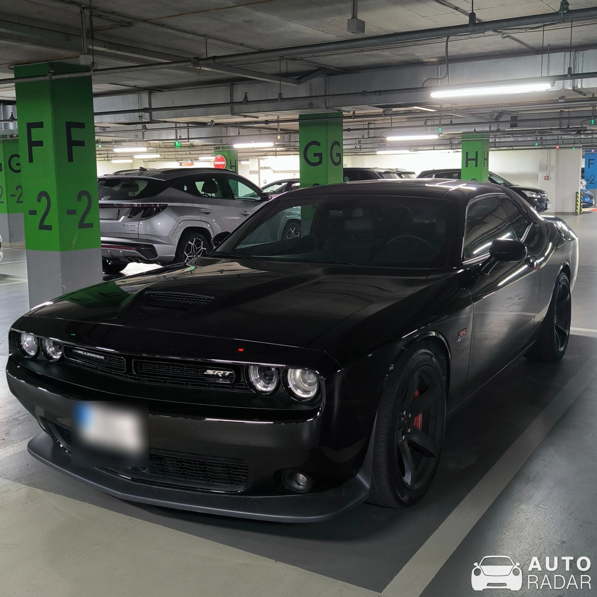 Dodge Challenger SRT-8 Prior Design spotted