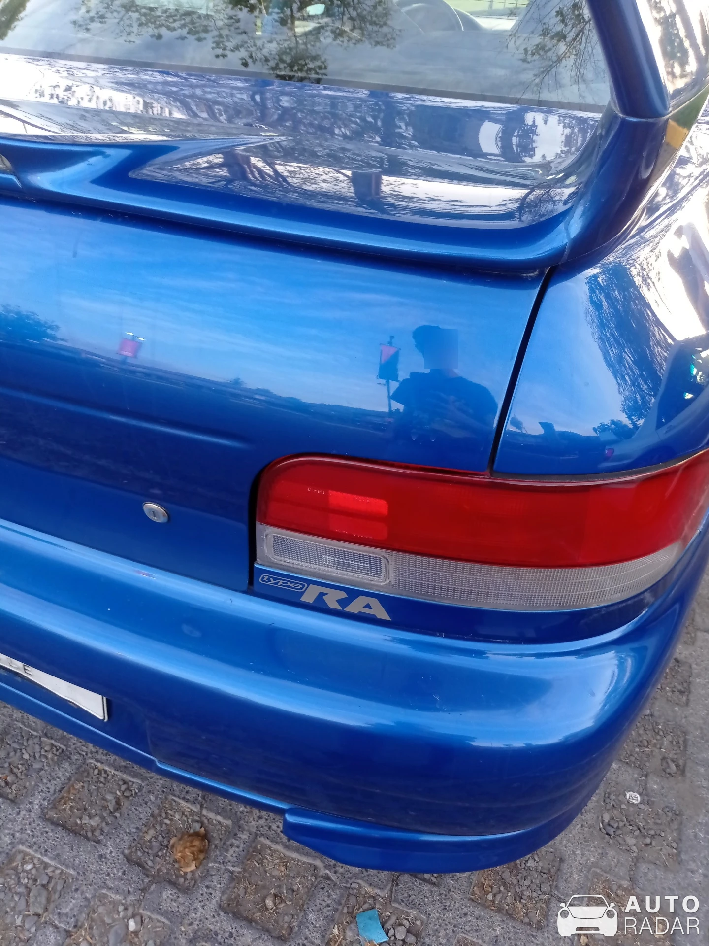 Subaru Impreza Type RA spotted in Vitacura