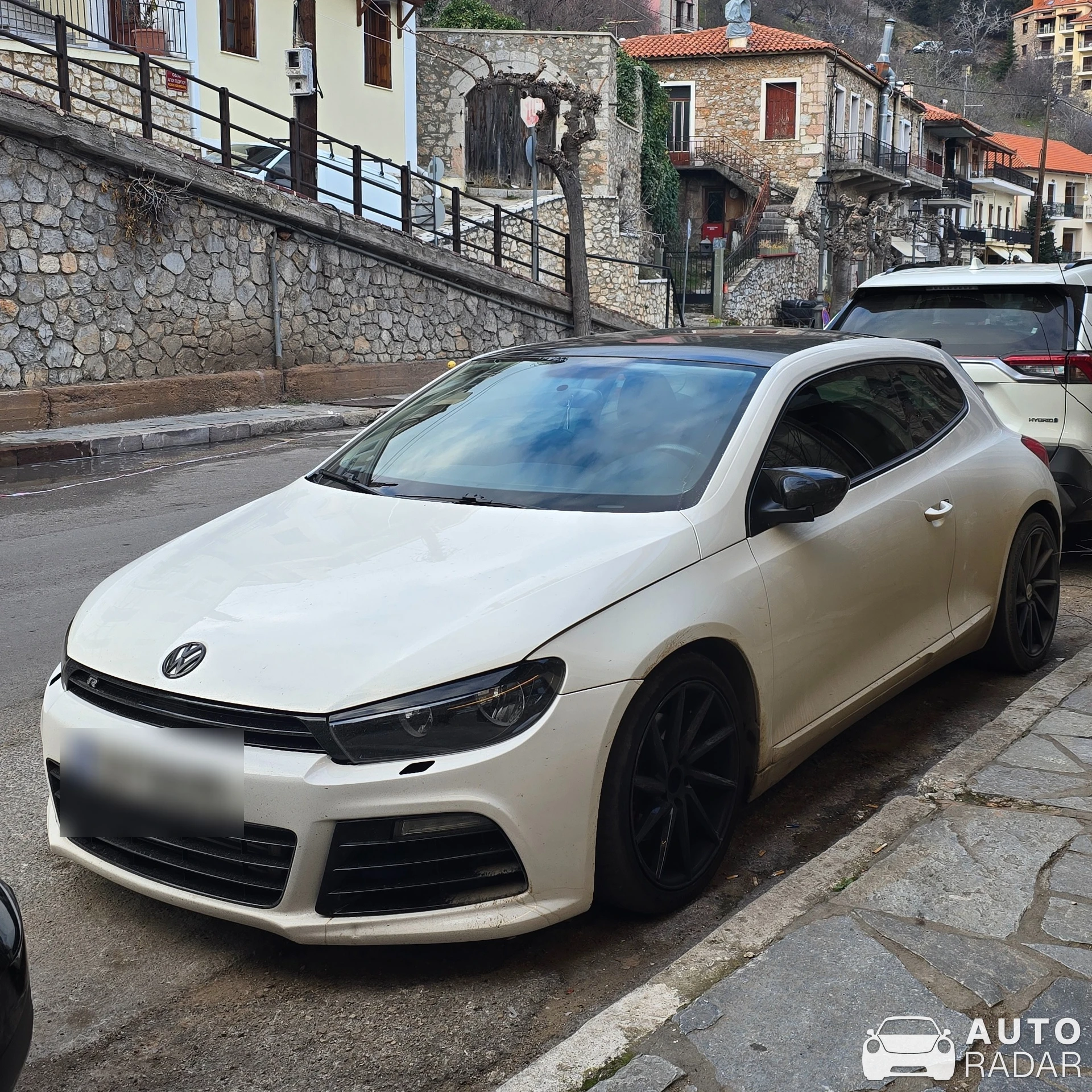 Volkswagen Scirocco R spotted in Arachova, Greece