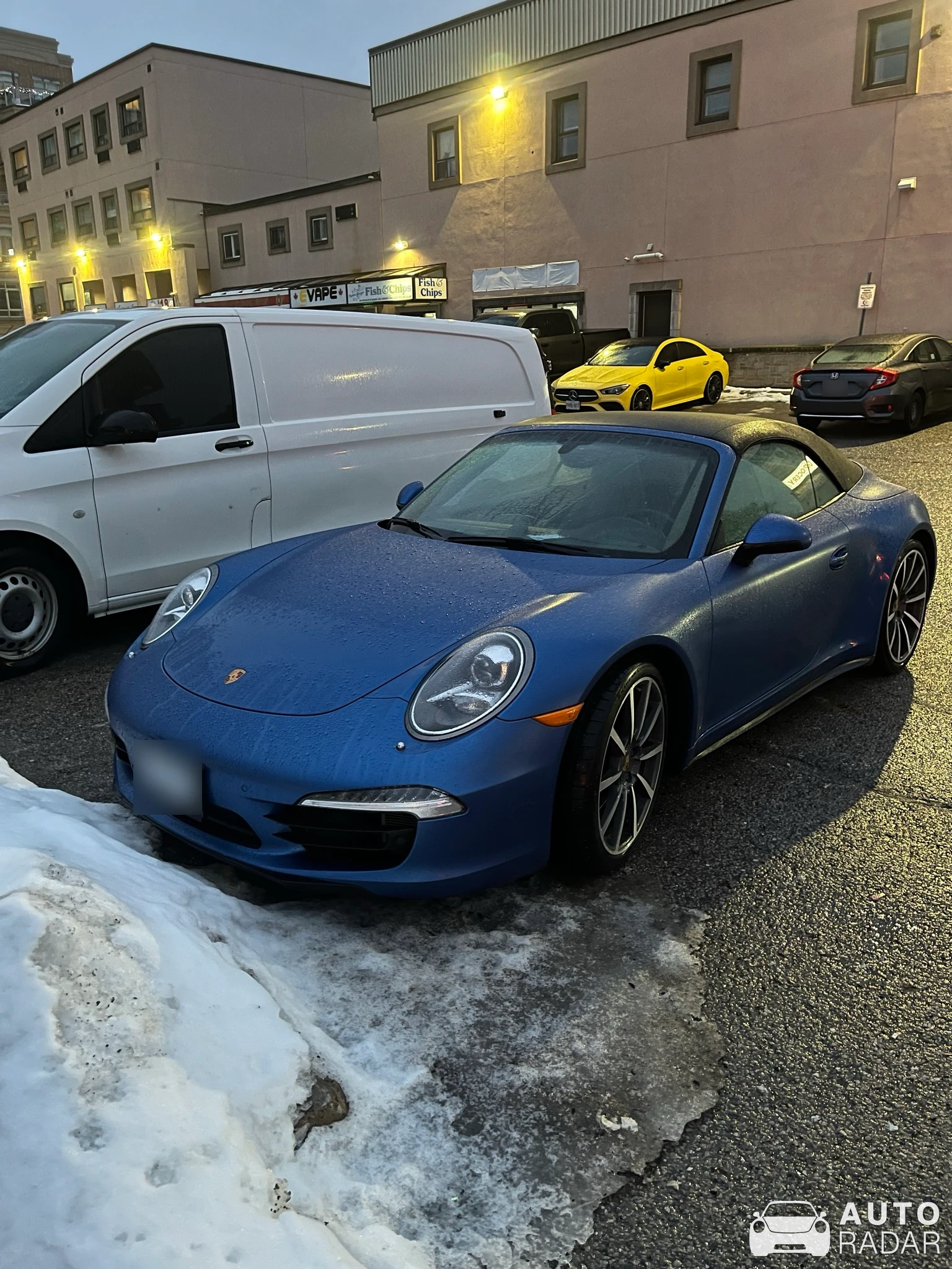 Porsche 991 Carrera Cabriolet MkI spotted in Newmarket
