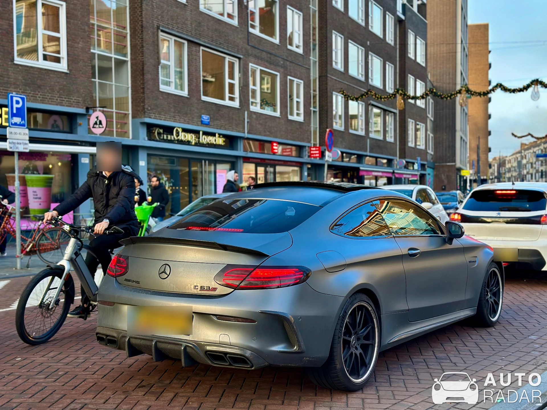 Mercedes-AMG Renntech C 63 S Coupé C205 spotted in Rotterdam