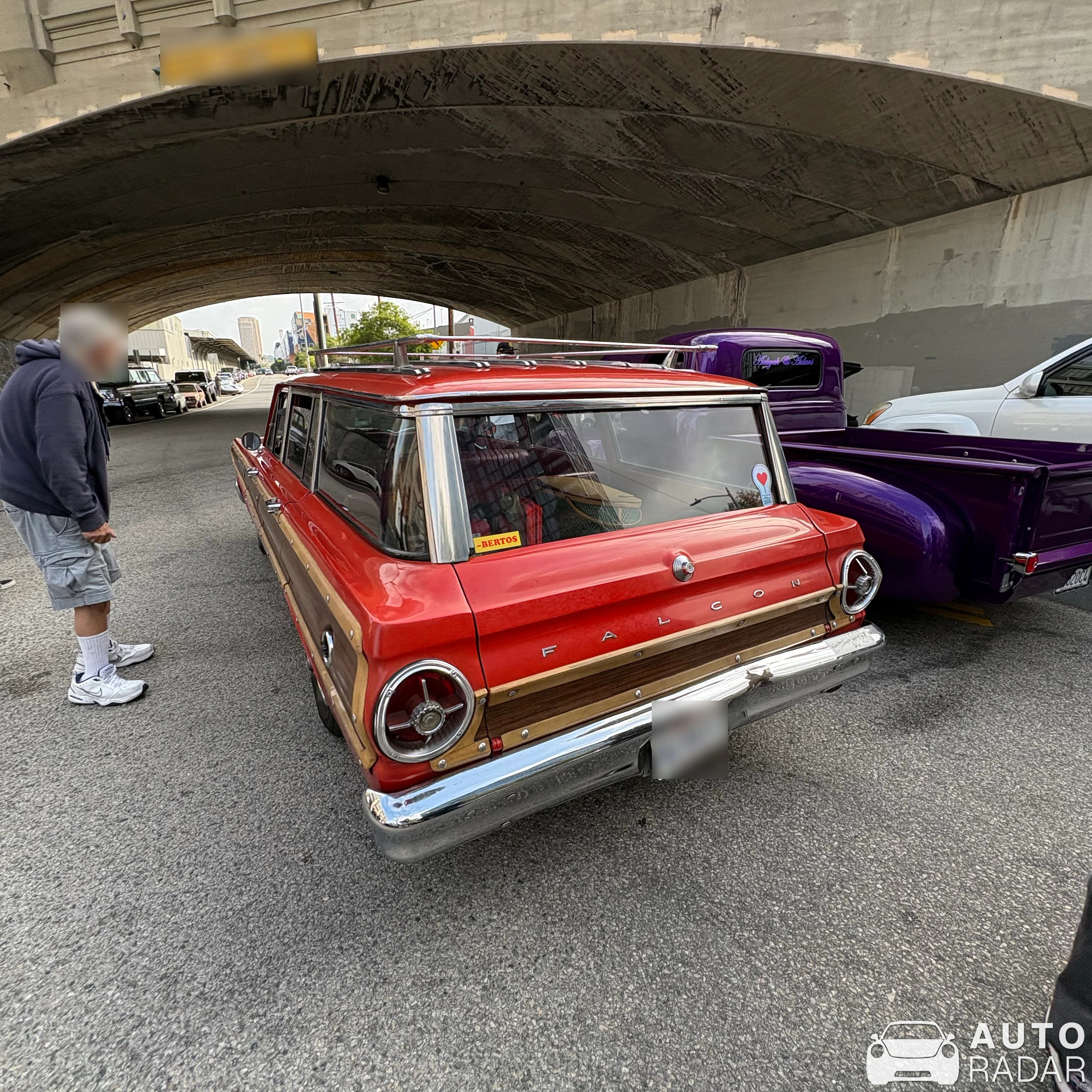 Ford Falcon Club Wagon spotted in Los Angeles