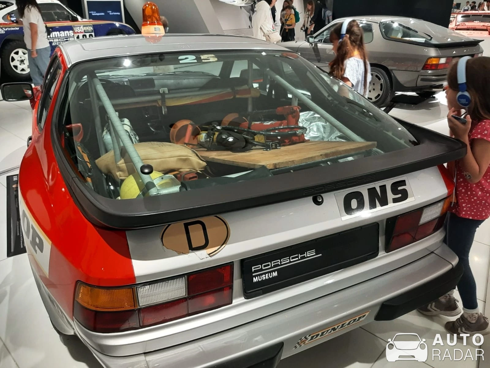 Porsche 924 Carrera GTS spotted in Oradea