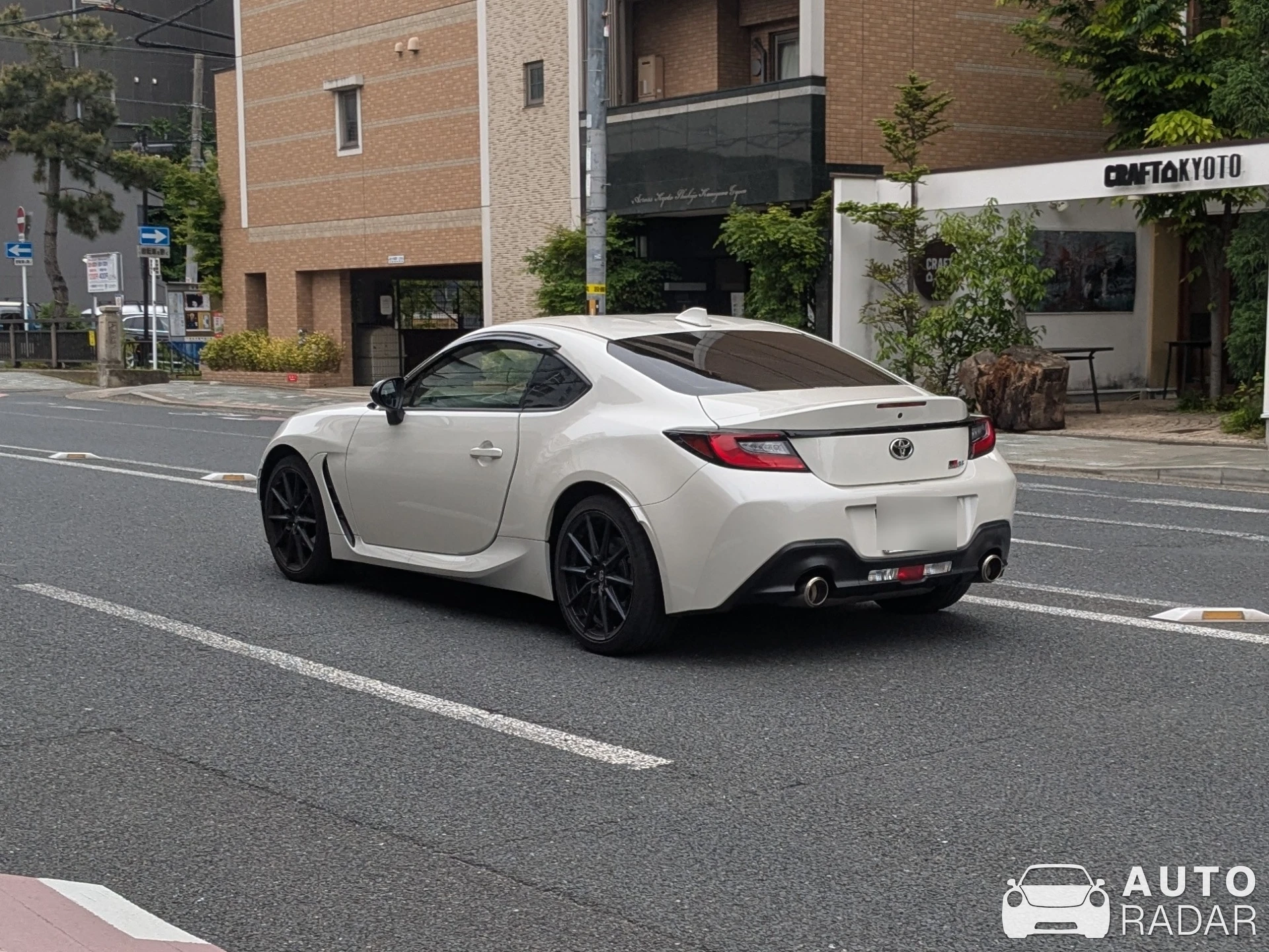 Toyota GR86 spotted in Kyoto