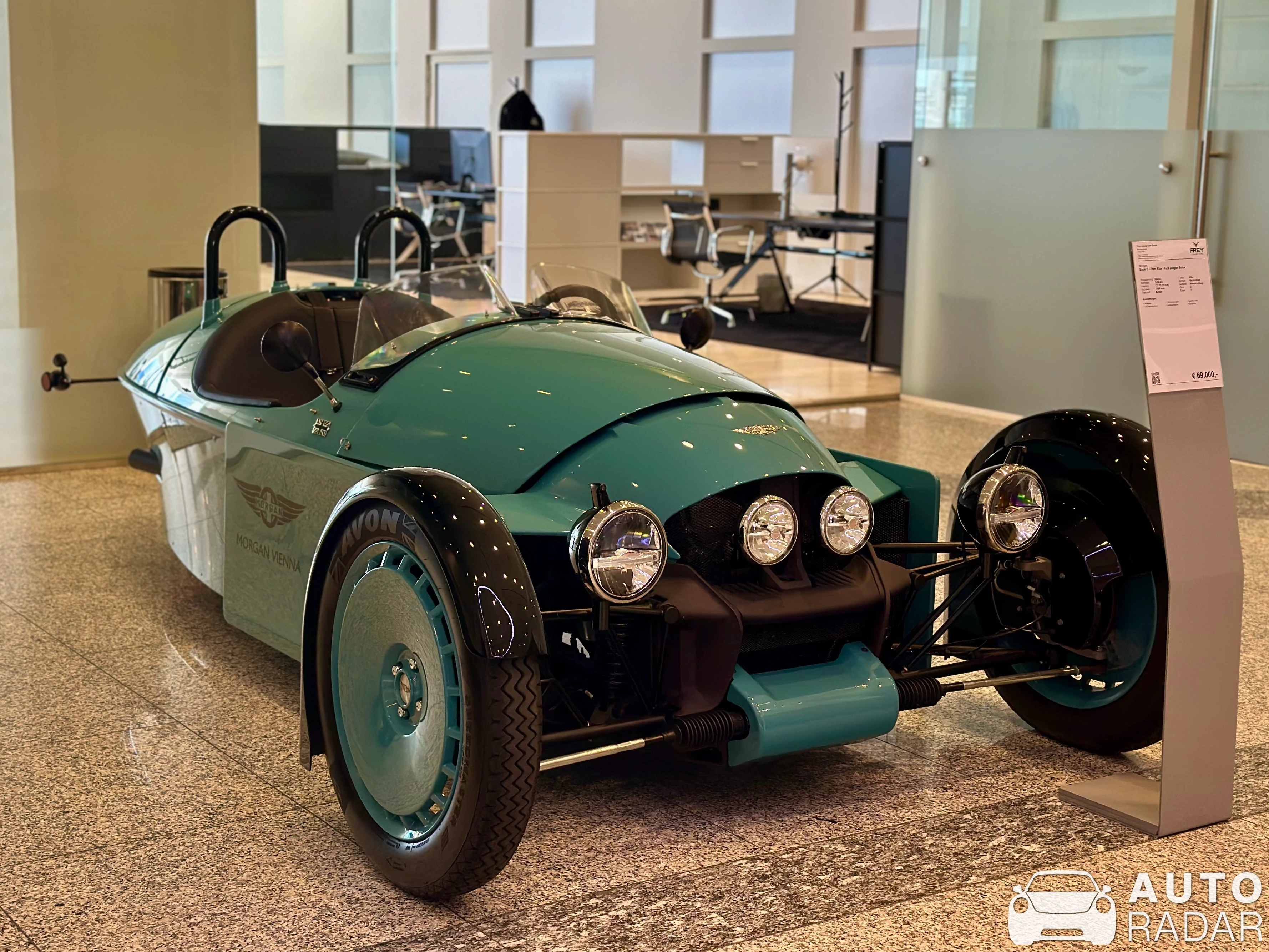 Morgan Super 3 spotted in Wien