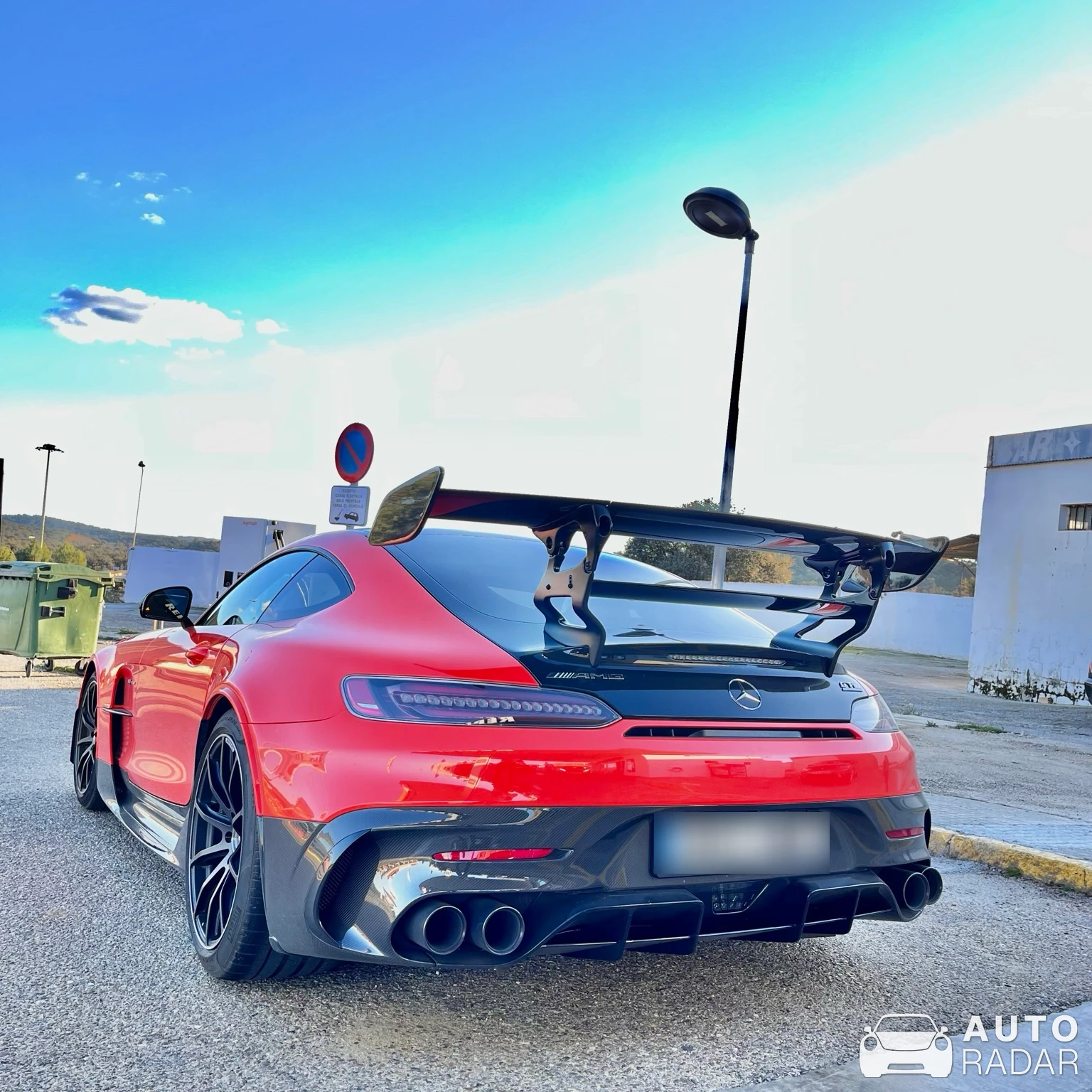Mercedes-AMG GT Black Series C190 spotted in Santa Olalla del Cala, España