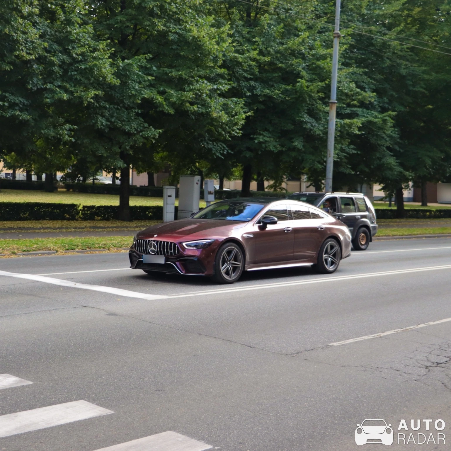 Mercedes-AMG GT 63 S X290 spotted in Riga, Latvia