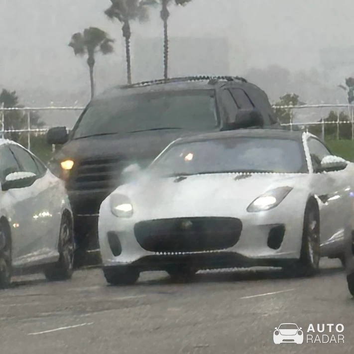 Jaguar F-Type S Coupé spotted in Long Beach, United States