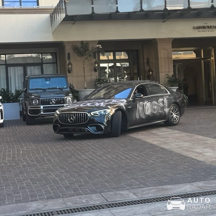 Mercedes-AMG S 63 E-Performance W223 spotted in Beverly Hills, United States