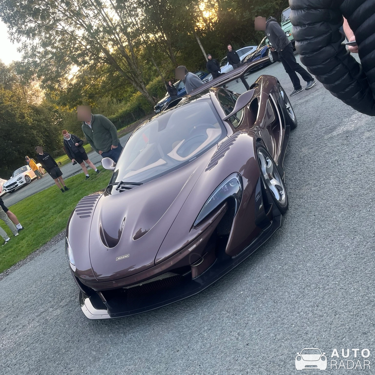 McLaren P1 HDK spotted in Shrewsbury