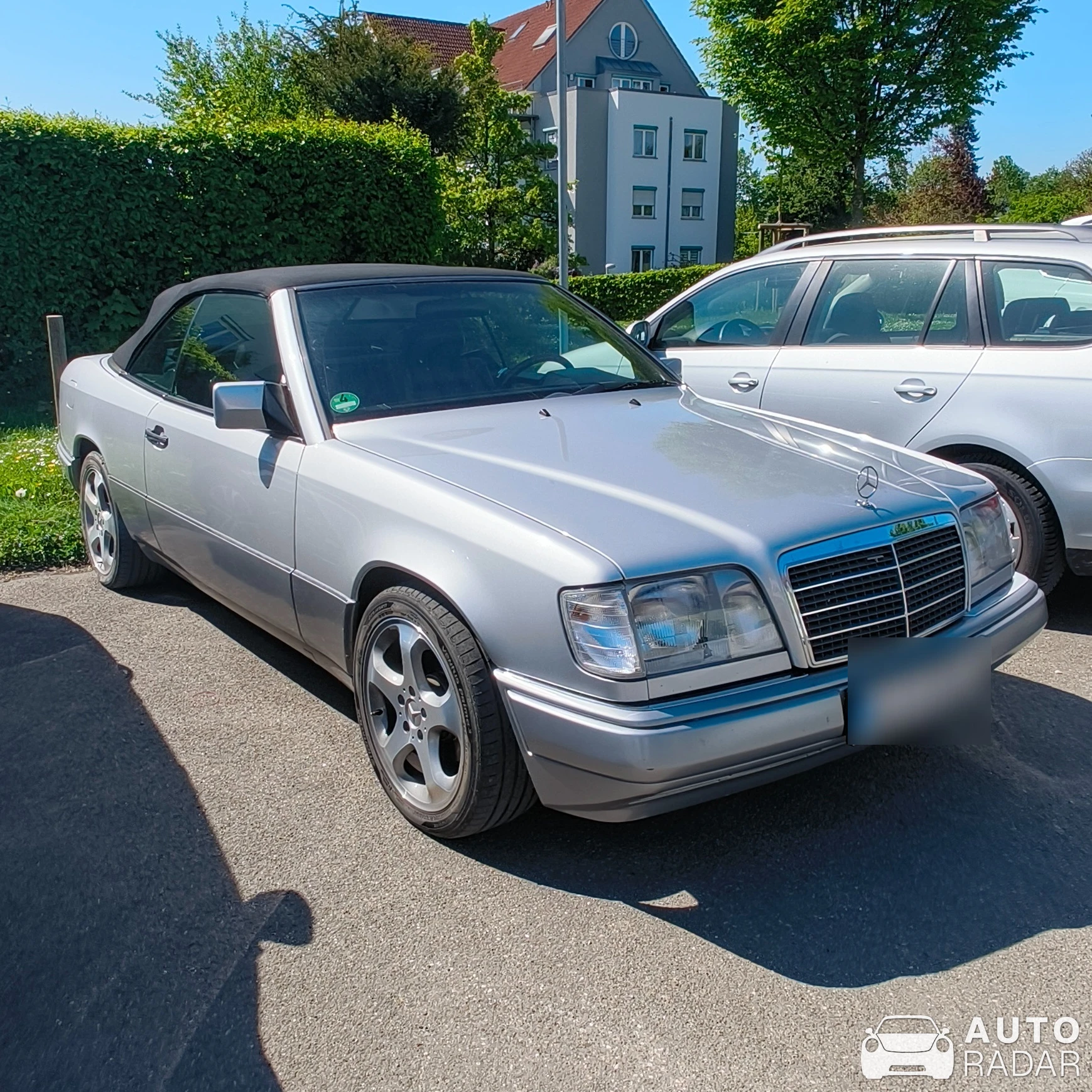 Mercedes-Benz E-Klasse Cabriolet A124 spotted in Weingarten