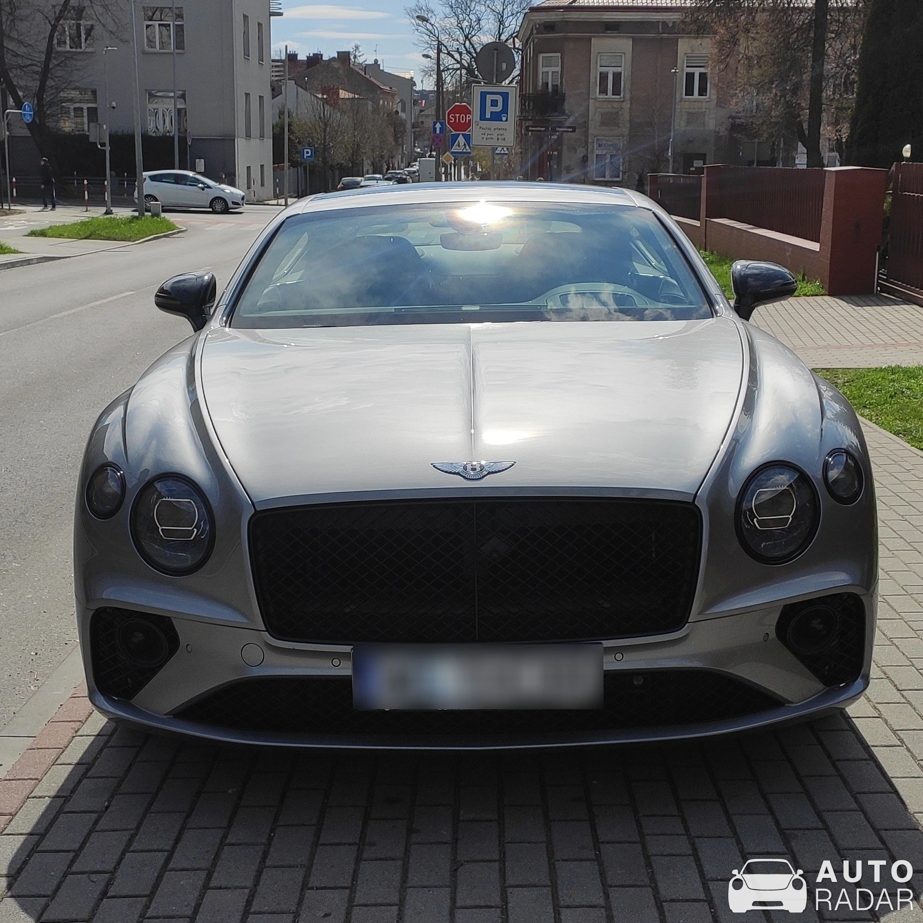 Bentley Continental GT V8 spotted in Tarnów
