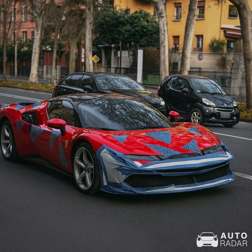 Ferrari 849 Testarossa Mule spotted in Bologna