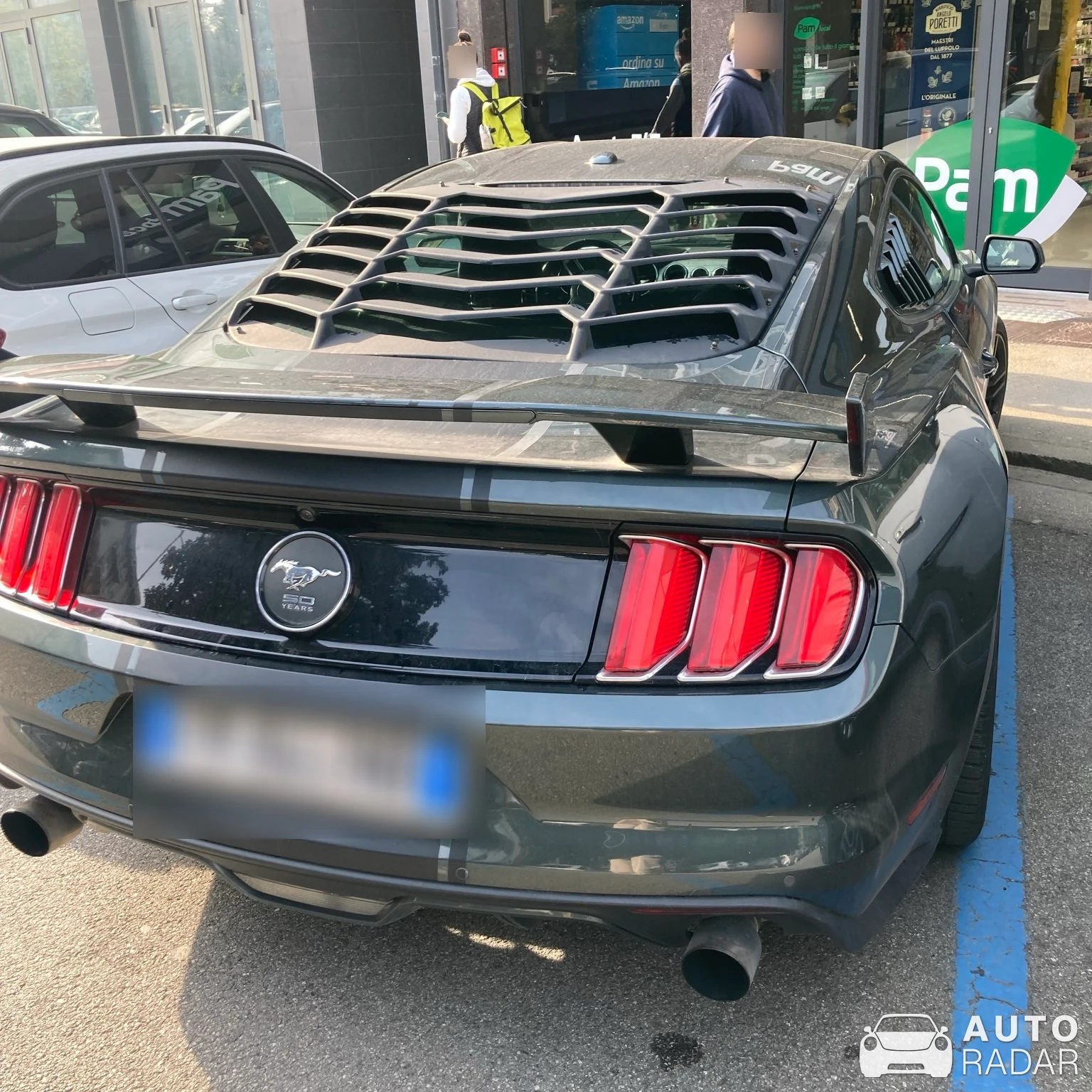 Ford Mustang GT 50th Anniversary Convertible spotted in Legnaro