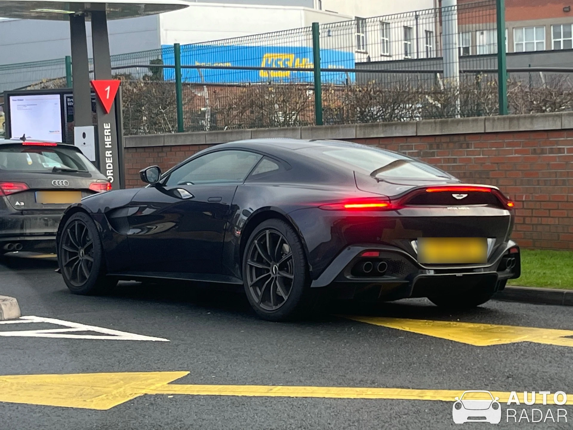 Aston Martin V8 Vantage S spotted in Northern Ireland, United Kingdom