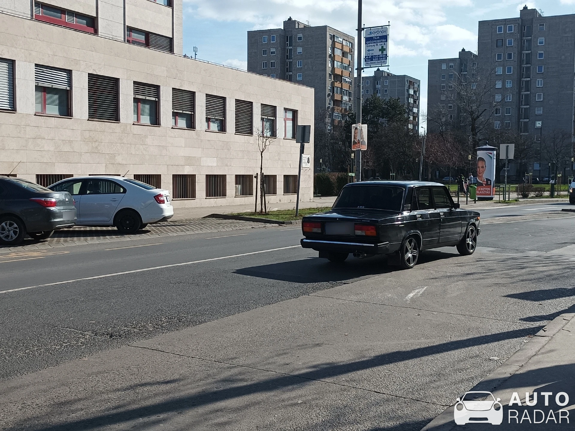 Lada 2107 spotted in Budapest
