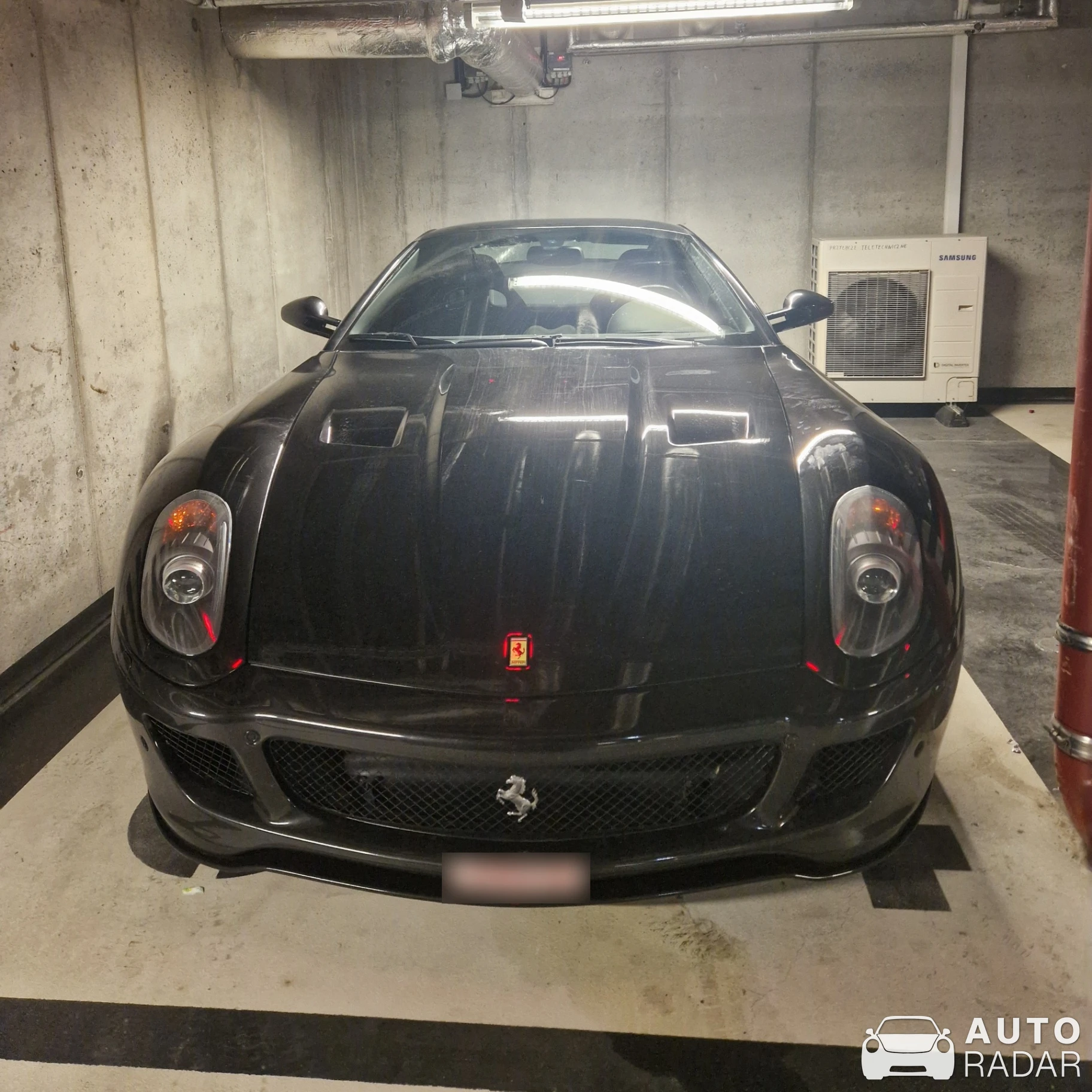 Ferrari 599 GTB Fiorano spotted in Warszawa, Poland