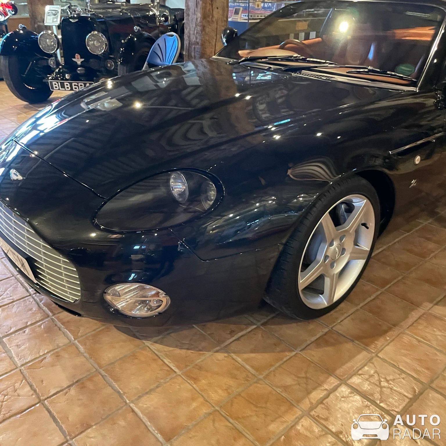 Aston Martin DB7 Zagato spotted