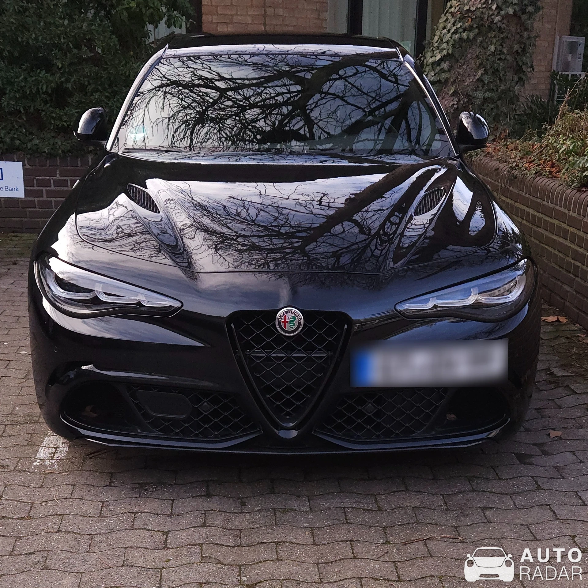 Alfa Romeo Giulia Quadrifoglio spotted in Gütersloh, Germany