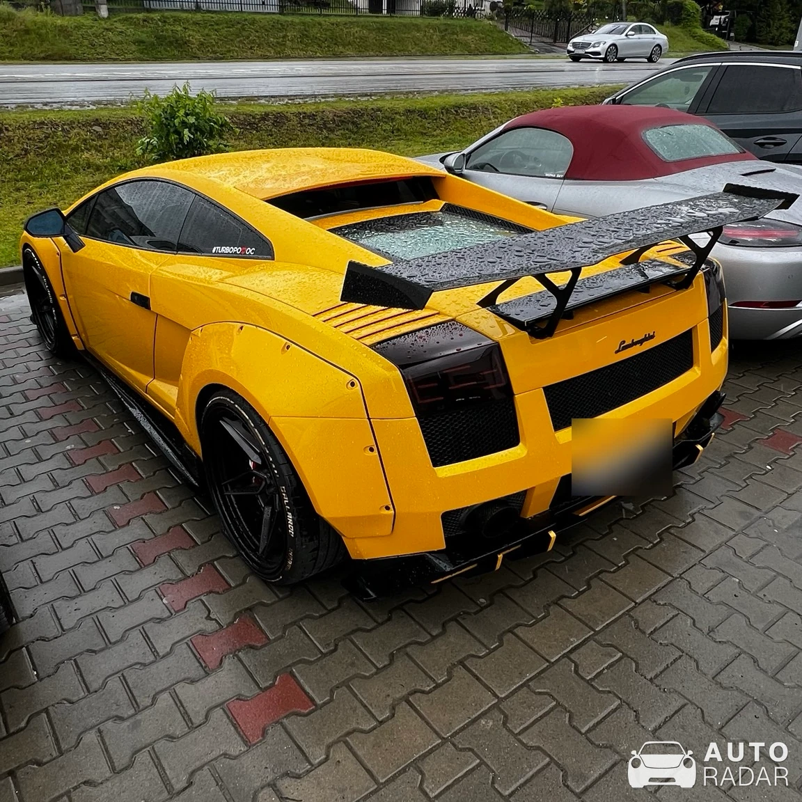 Lamborghini Gallardo Liberty Walk LB Performance Wide Body spotted in Nowy Sącz