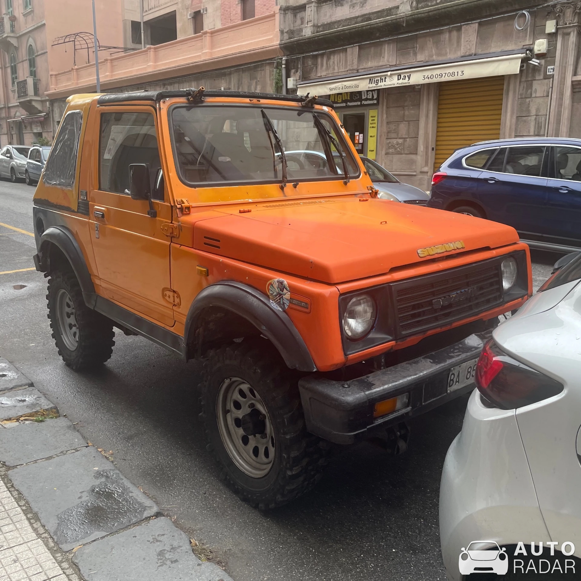 Suzuki Samurai spotted in Messina, Italy