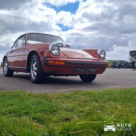 Porsche 912E spotted in Exceat, United Kingdom