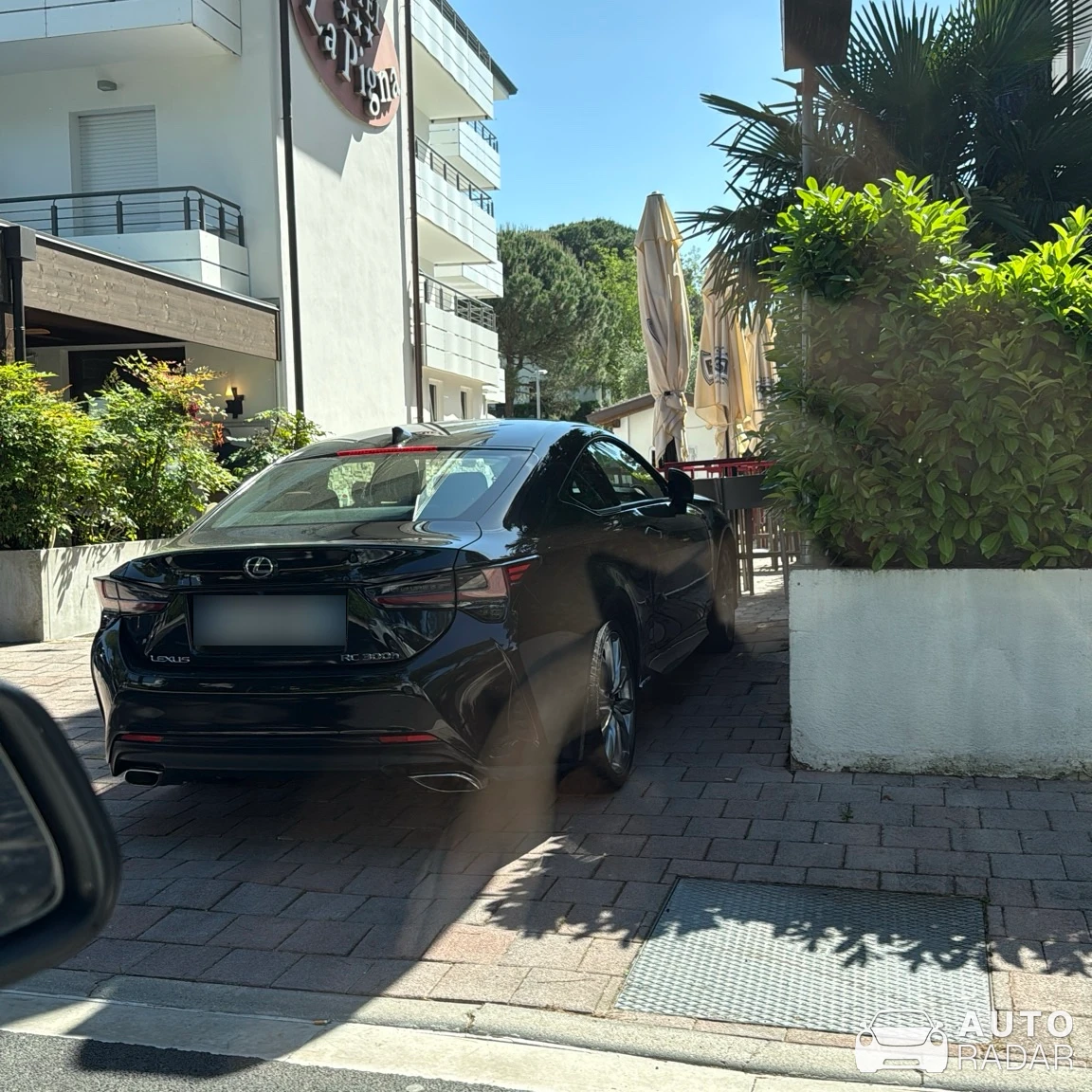 Lexus RC F spotted in Bibione