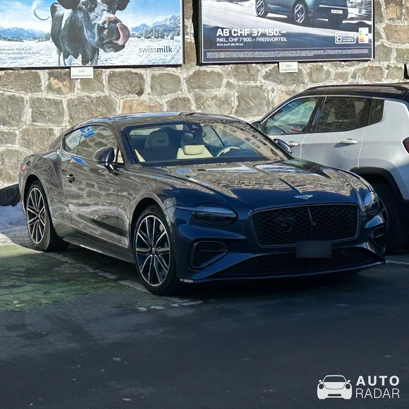 Bentley Continental GT Speed First Edition spotted in Sankt Moritz