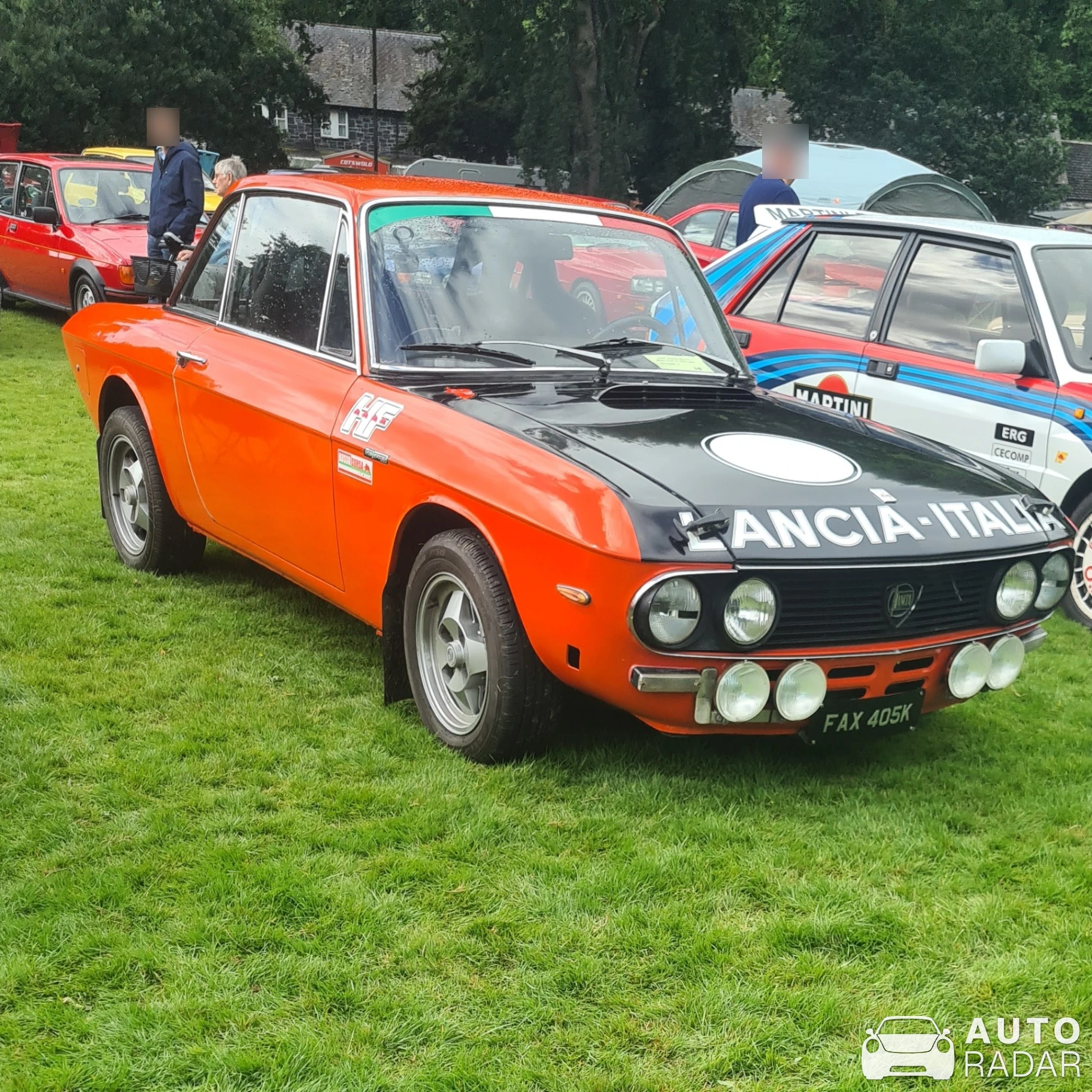 Lancia Fulvia HF spotted in Betws-y-Coed, United Kingdom