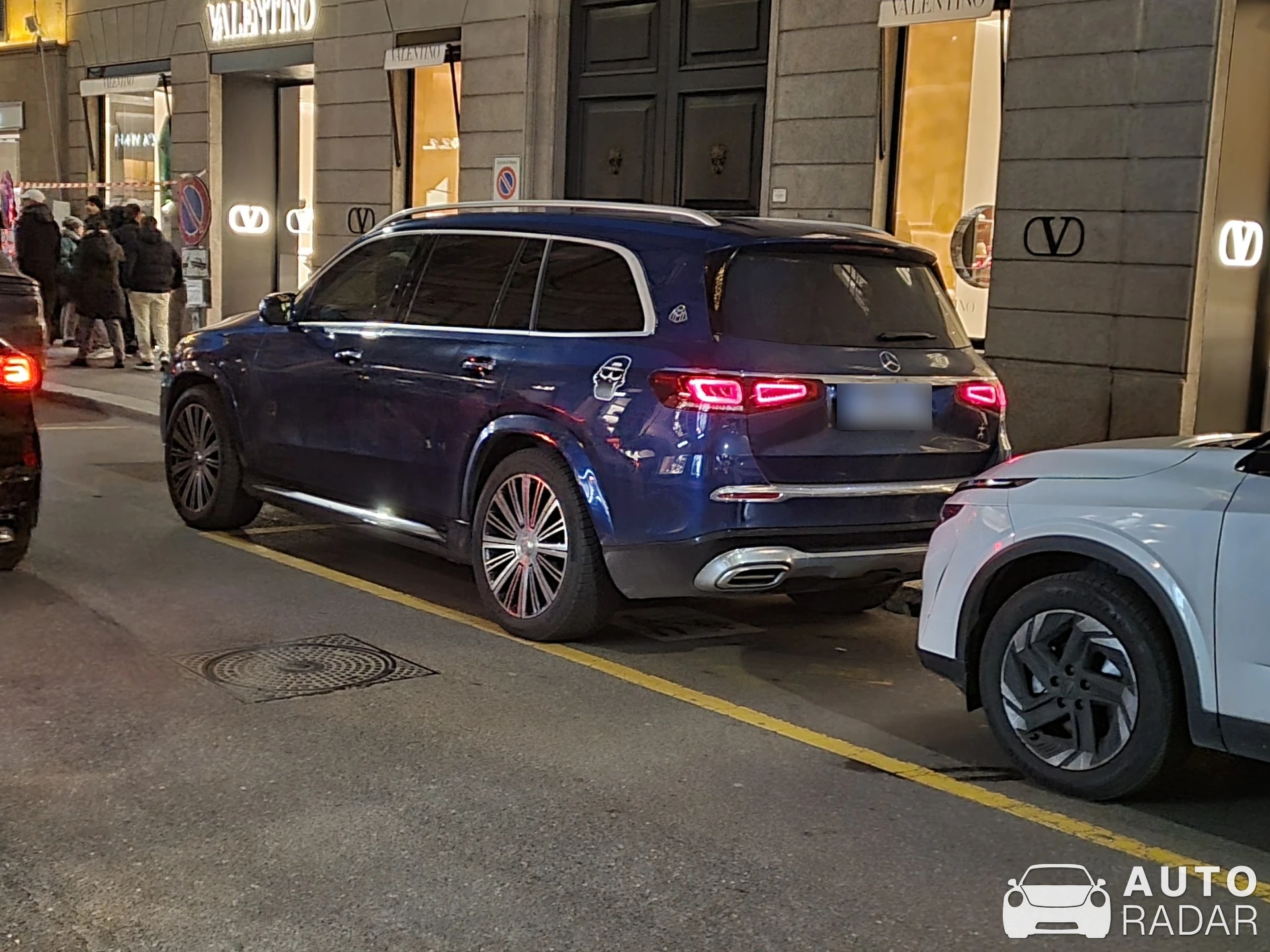 Mercedes-Maybach GLS 600 spotted in Milano, Italy