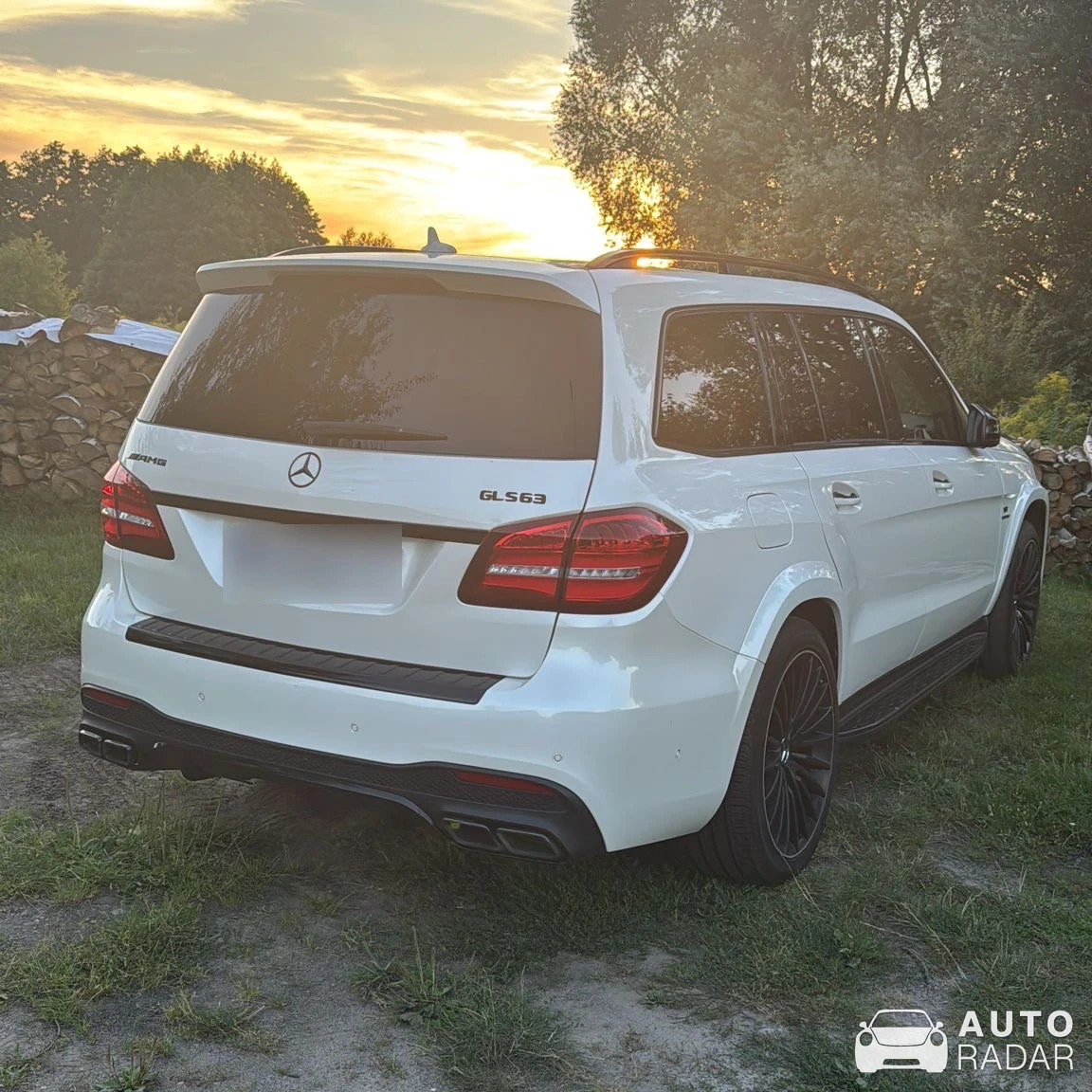 Mercedes-Benz GL 63 AMG X166 spotted in Słubice, Poland