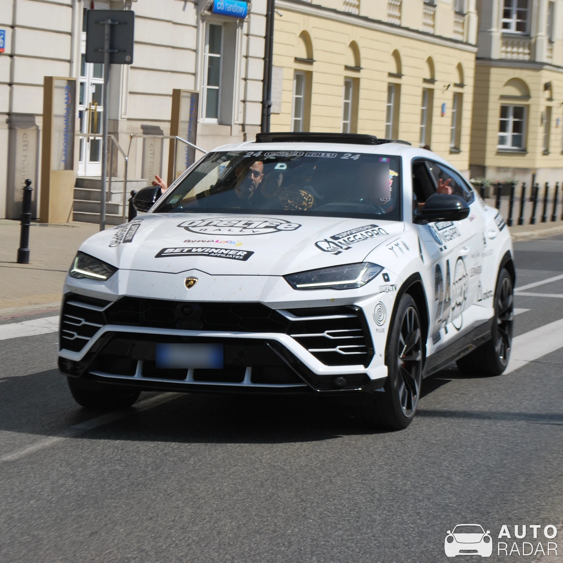 Lamborghini Urus spotted in Warszawa, Poland