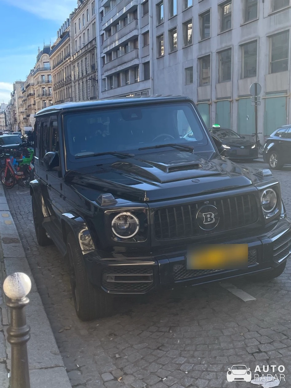 Mercedes-AMG Brabus G 63 W463 2018 spotted in Paris, France