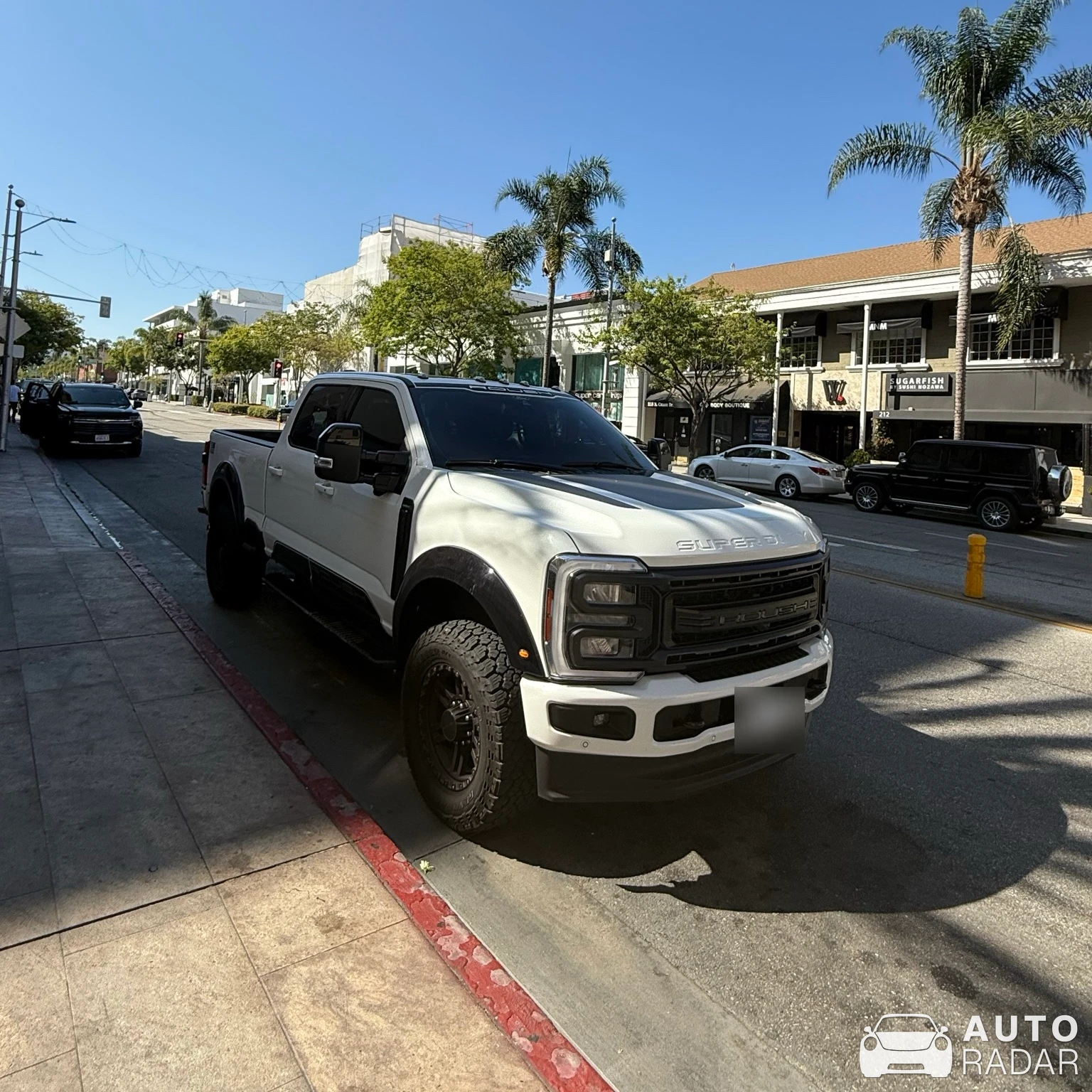 Ford F-250 Roush spotted in Beverly Hills