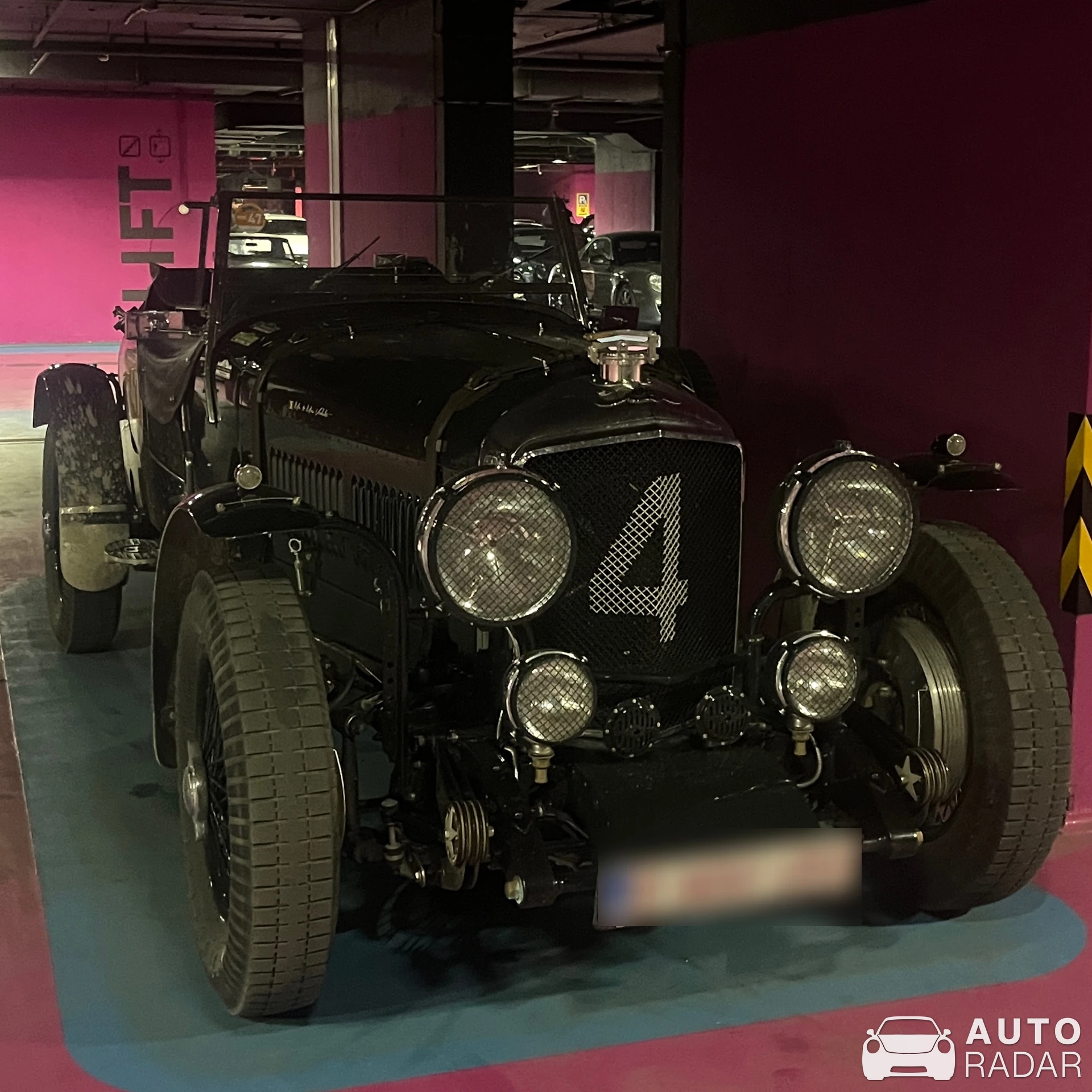Bentley Speed 6 spotted in Sarajevo