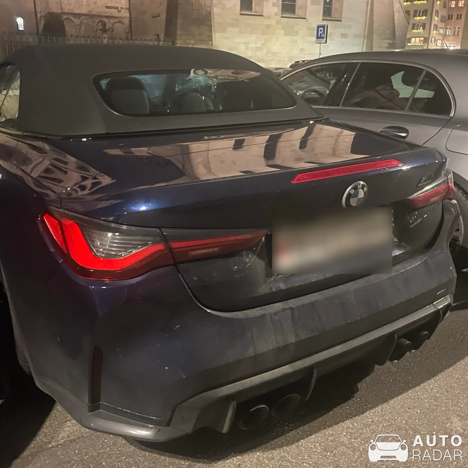 BMW M4 G83 Convertible Competition spotted in Zürich, Switzerland