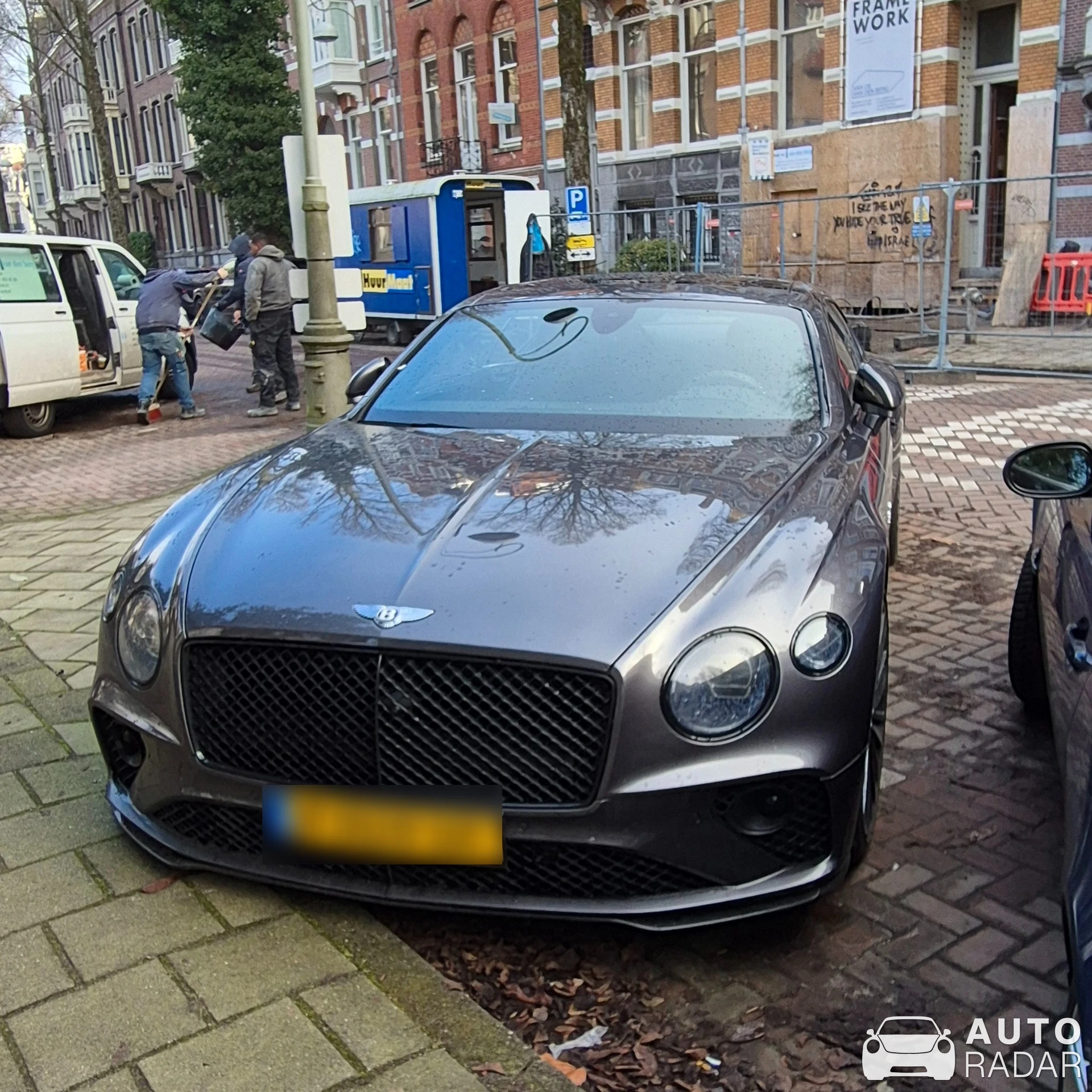 Bentley Continental GT spotted in Amsterdam, Netherlands