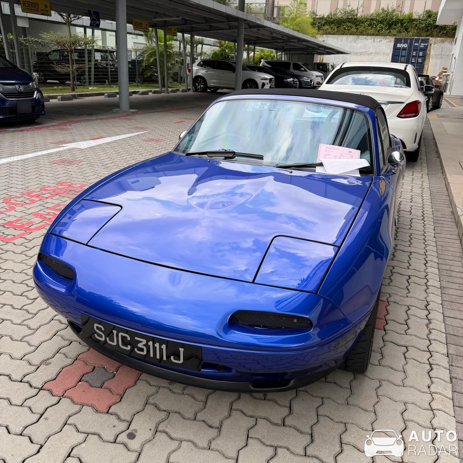 Mazda MX-5 NA spotted in Singapore, 싱가포르