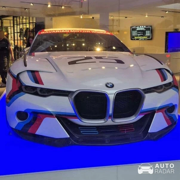 BMW 3.0 CSL Hommage spotted in Uetersen