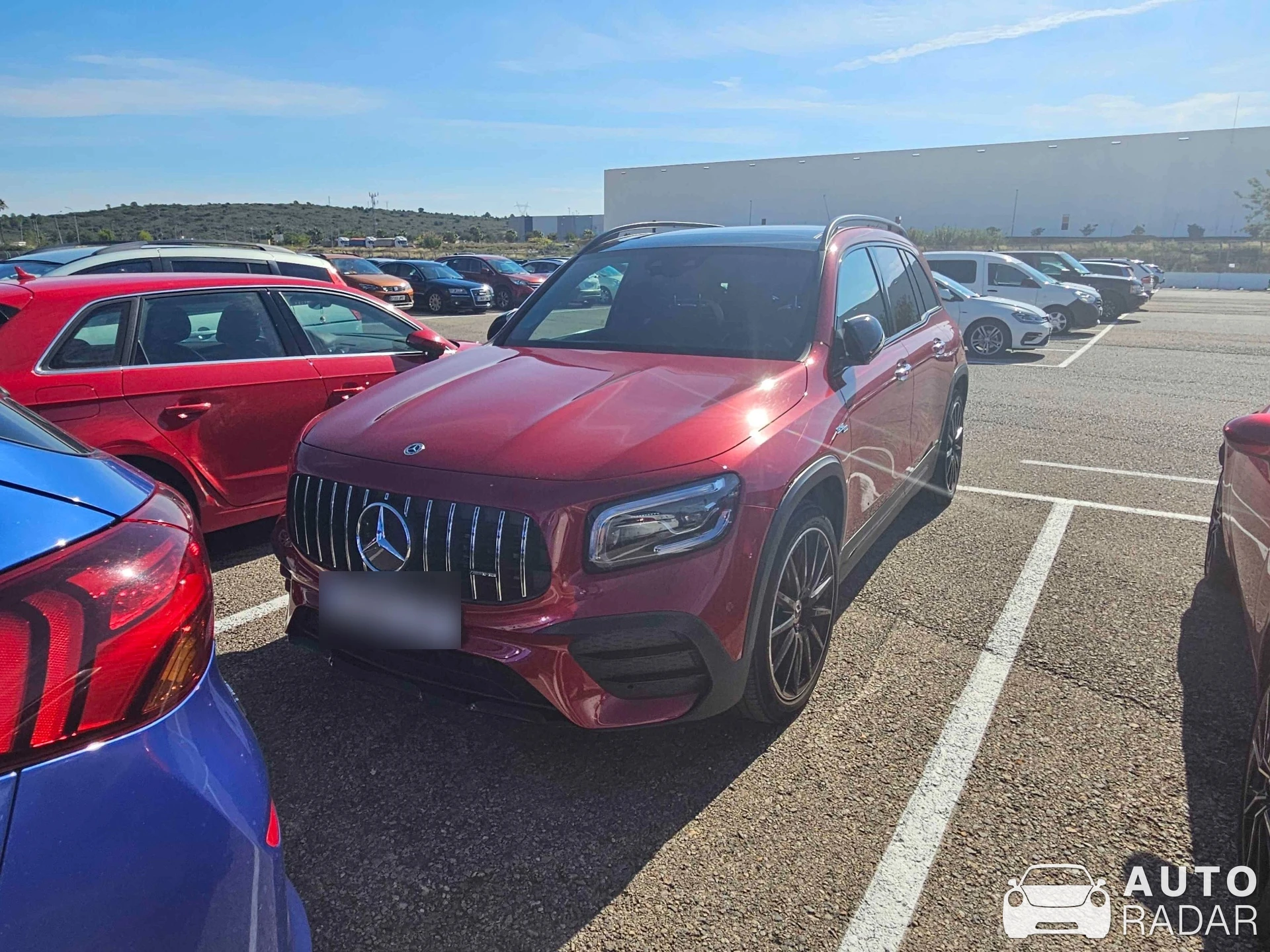 Mercedes-AMG GLB 35 X247 spotted in Cheste, Spain