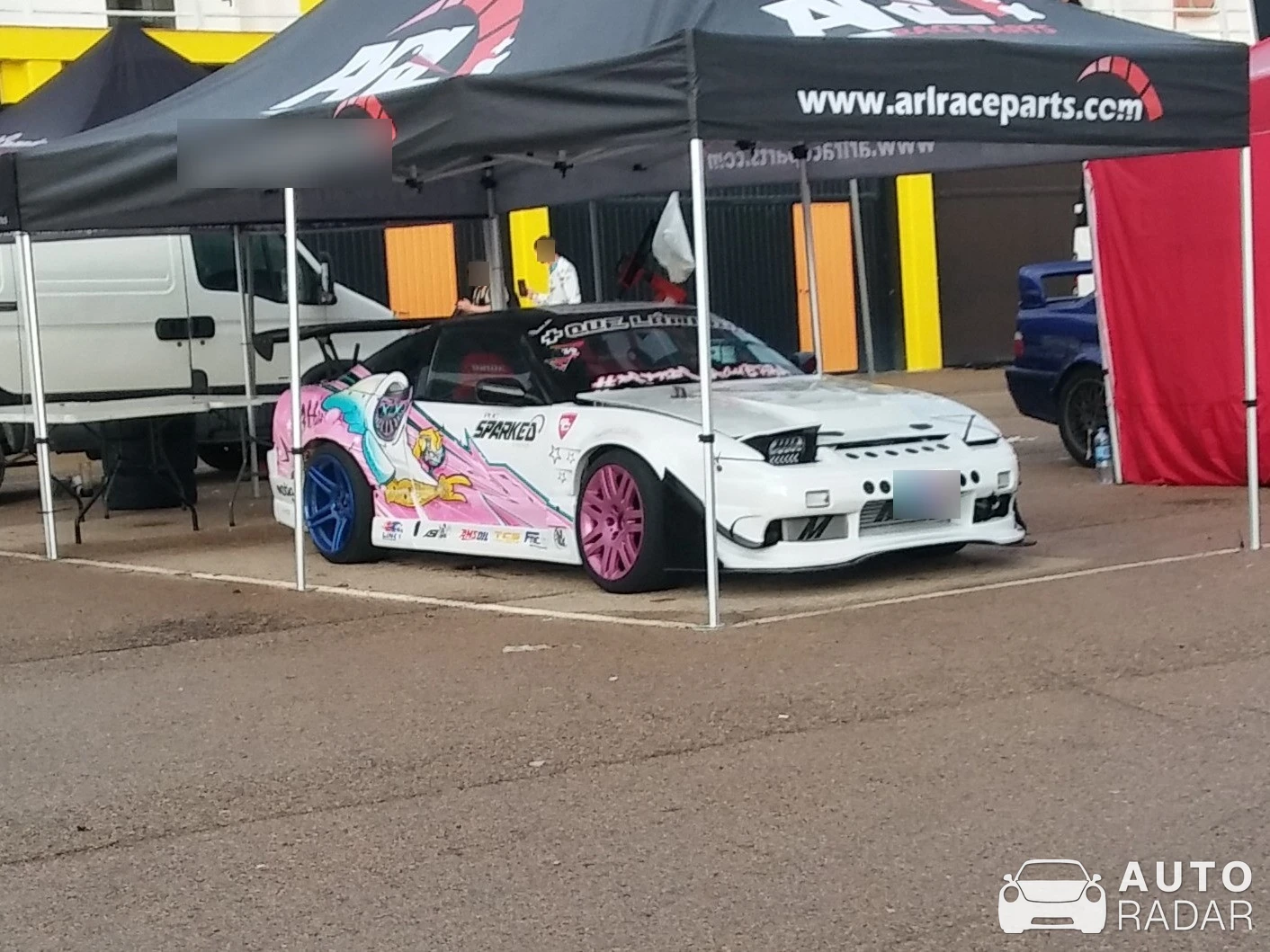 Nissan 240SX spotted in Cheste, Spain