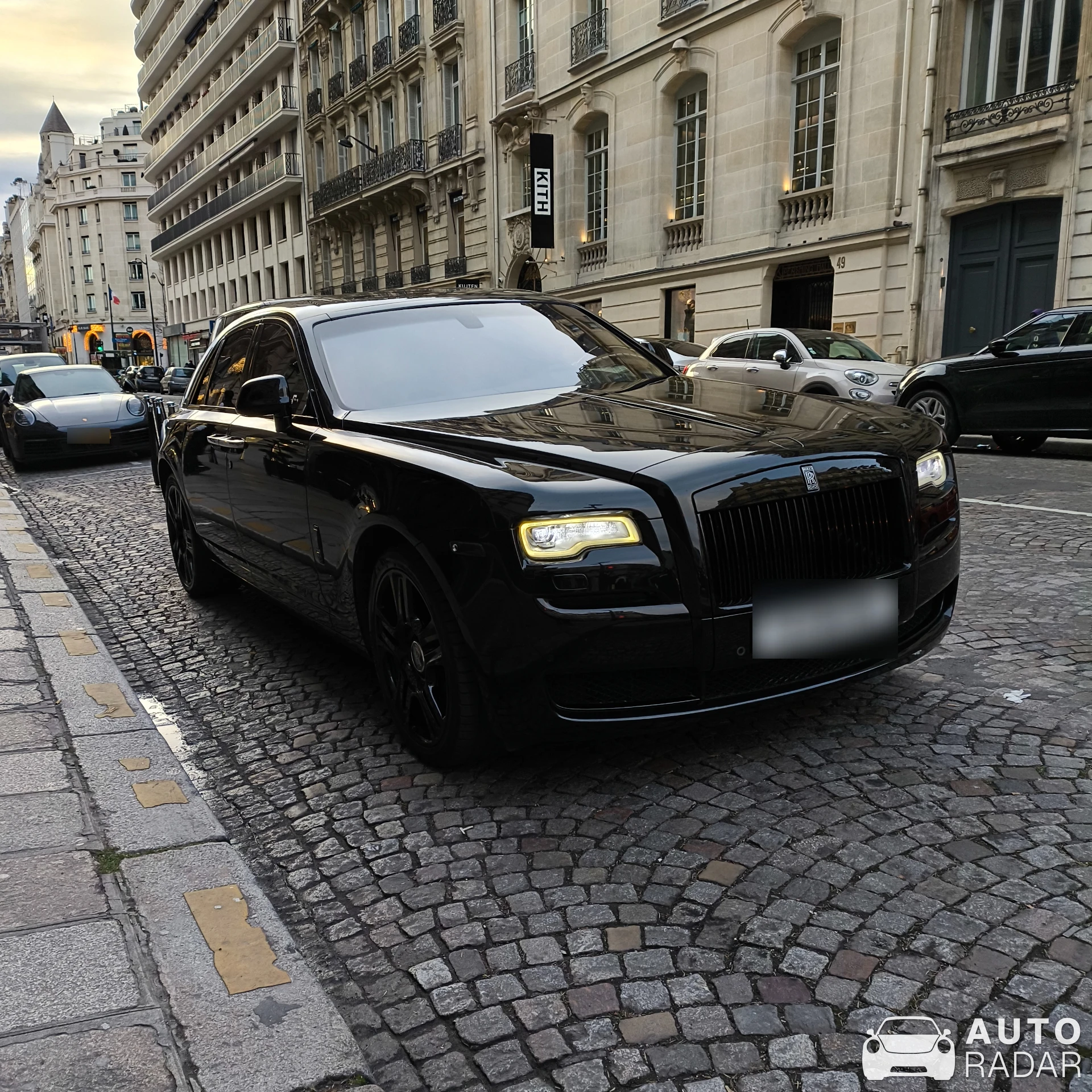 Rolls-Royce Ghost spotted in Paris, France