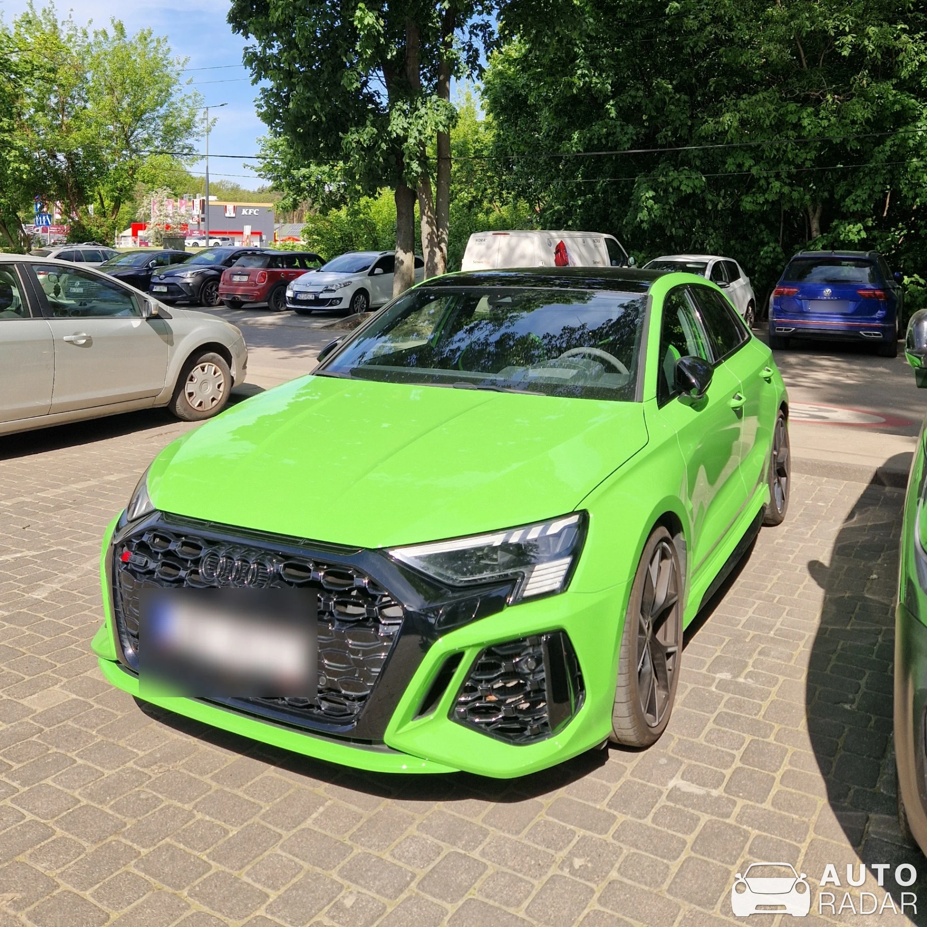 Audi RS3 Sportback 8Y spotted in Warszawa, Poland
