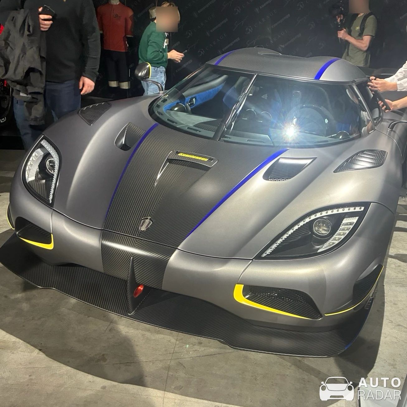 Koenigsegg Agera RS Prototype spotted in Zürich, Svizzera