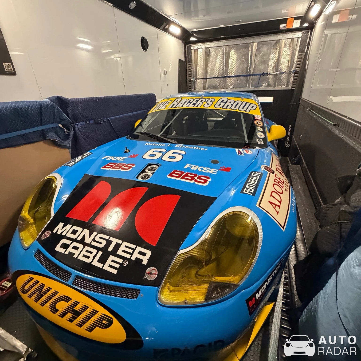 Porsche 996 GT3-R spotted in San Antonio