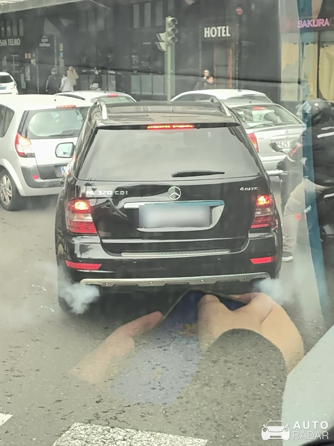Mercedes-Benz ML 63 AMG W164 2009 spotted in Las Palmas de Gran Canaria