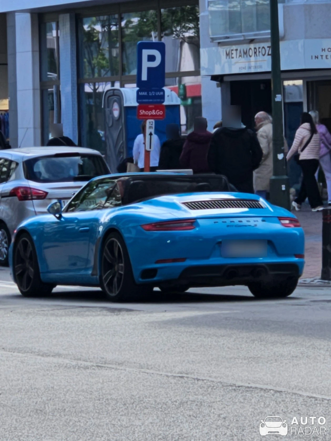 Porsche 991 Carrera S Cabriolet MkII spotted in Knokke-Heist