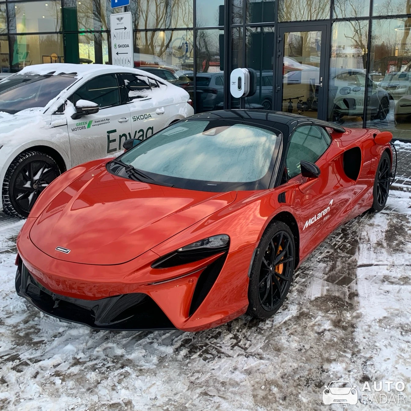 McLaren Artura spotted in Rīga, Latvia